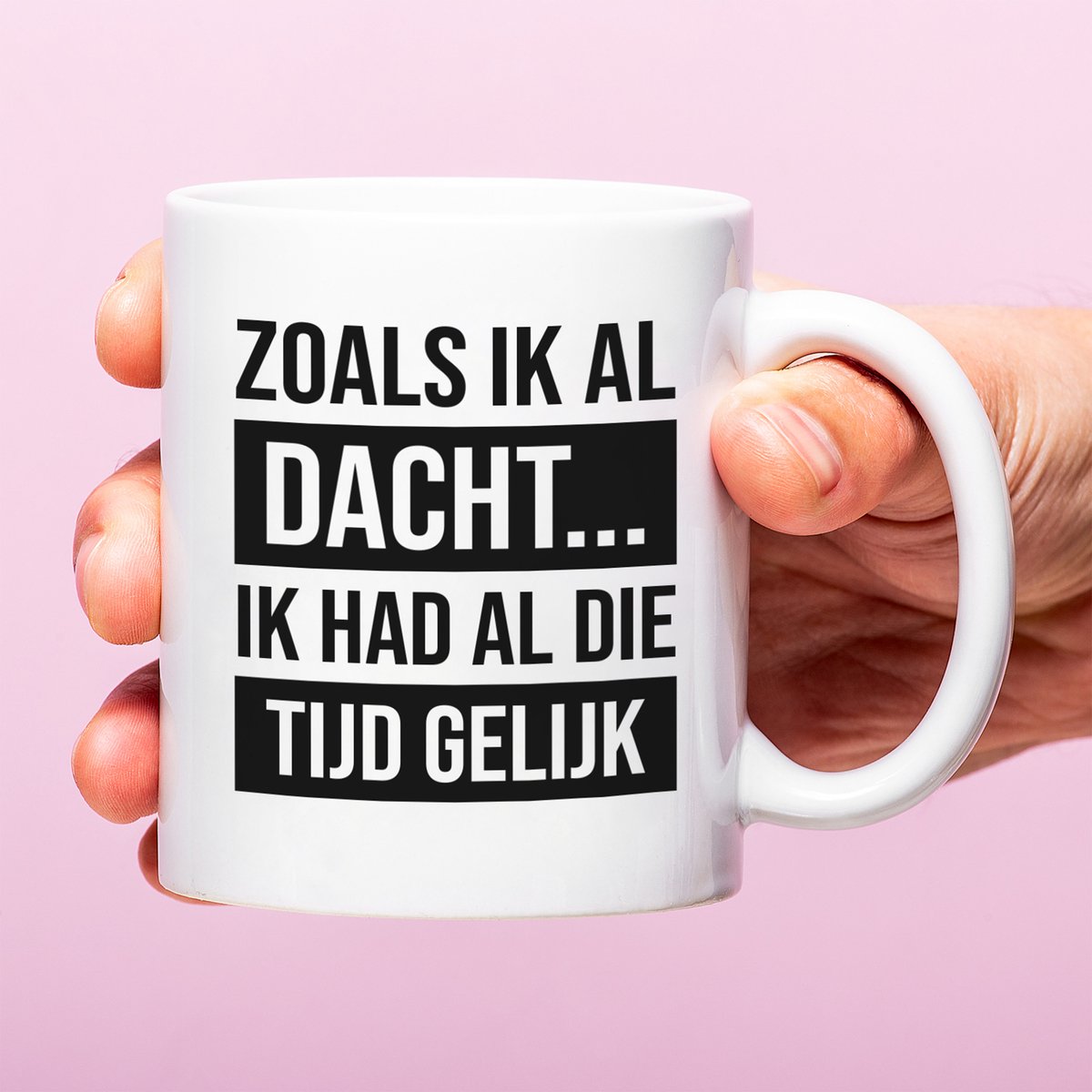 Ditverzinjeniet.nl Mok Zoals ik al dacht...