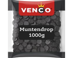 Venco muntendrop - muntdrop - zoete drop - 1000g