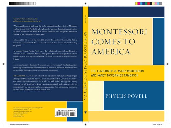 Montessori Comes to America - cover