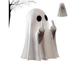 Halloween - Halloween Decoratie - Halloween versiering - Halloween Spookbeeldje - Spookachtig Hars Spookbeeldje - Leuk Grappig Vinger Spook Ornament - Halloween Binnen - Huis - Bureau Decoratie