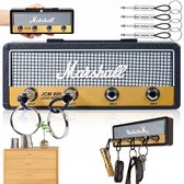 Sleutelhanger Marshall sleutelhouder 4 gitaarversterkers muzikaal cadeau-idee voor muziekliefhebbers en muziekliefhebbers