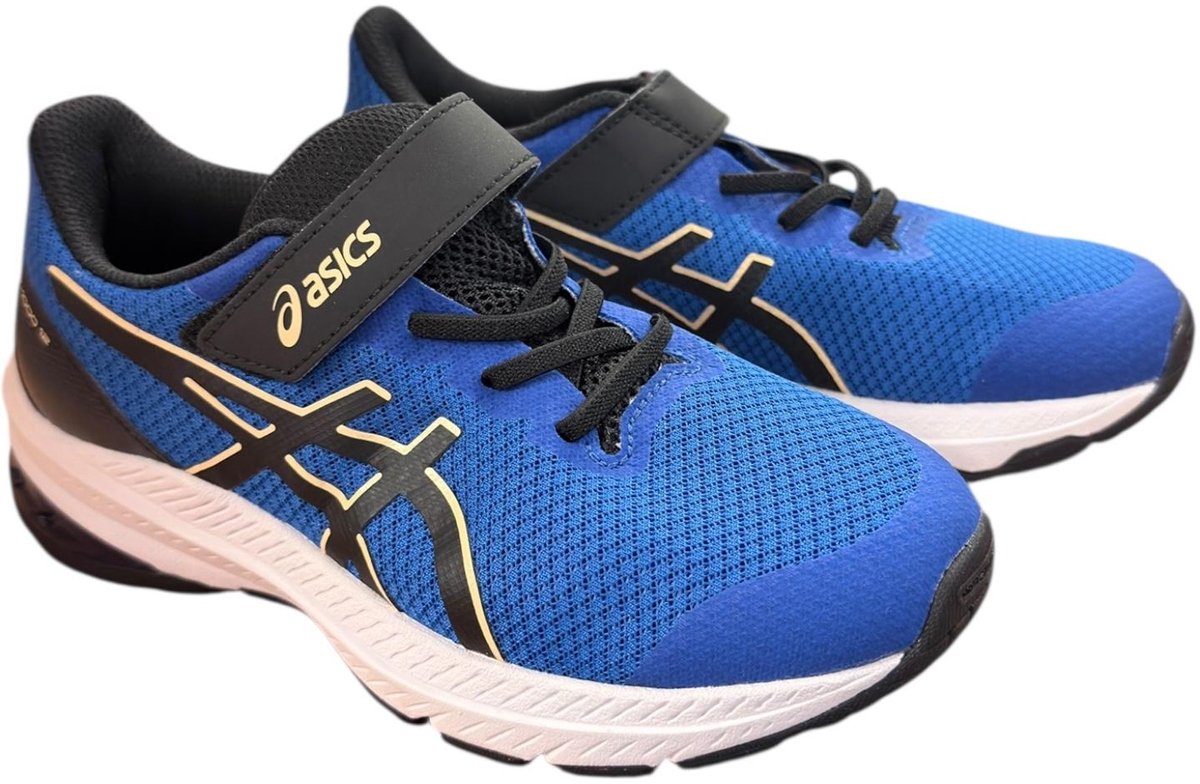 Asics GT1000 12- Sportschoenen Kinderen 34.5 Blauw