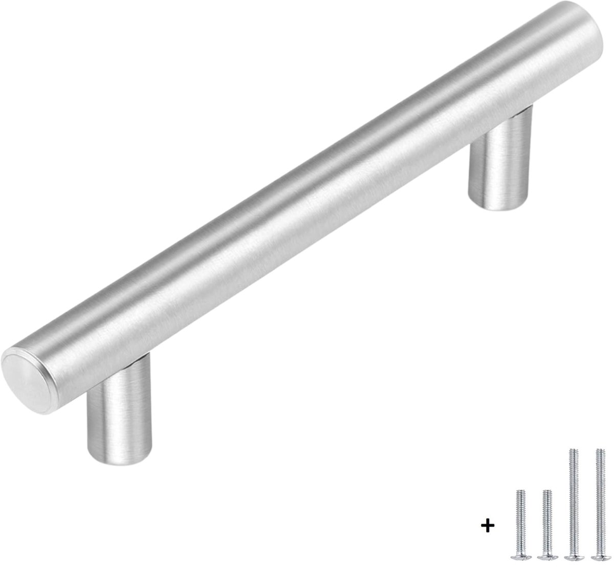 Handgreep RVS Zilver 15 cm – Kastgreep & Meubelhandvat – Voor Keukenkastjes & Lades - incl. montagemateriaal