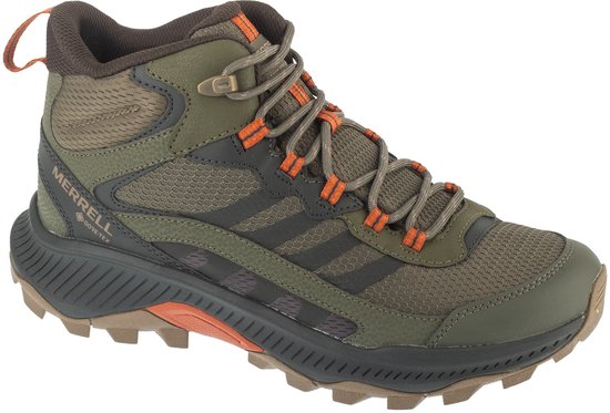 Merrell Speed ​​​​Strike 2 Mid GTX, Homme, Vert, Chaussures de randonnée, pointure : 43,5