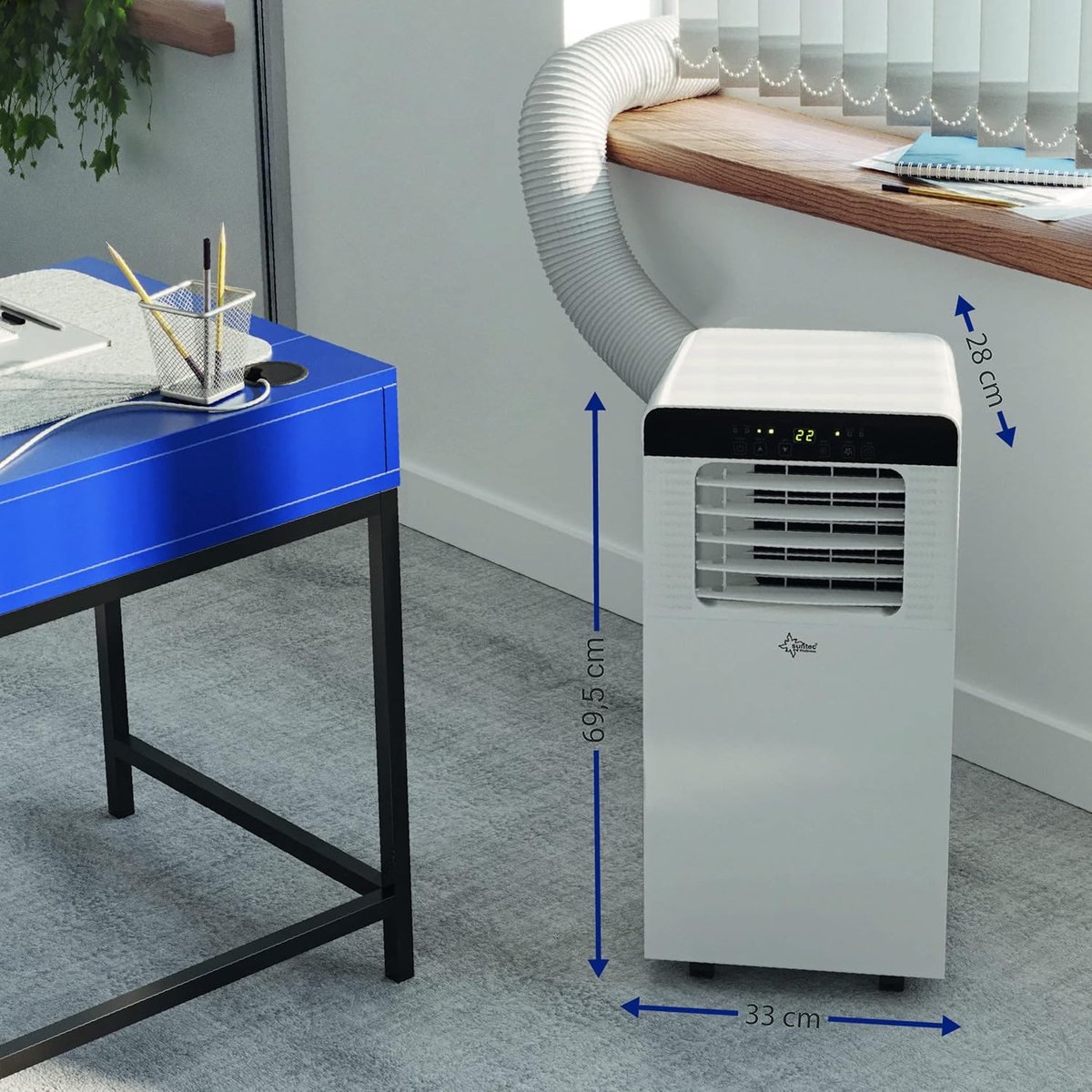 Afbeelding 3 van Mobiele Airconditioner 3-in-1 voor Ruimten tot 25 m² |