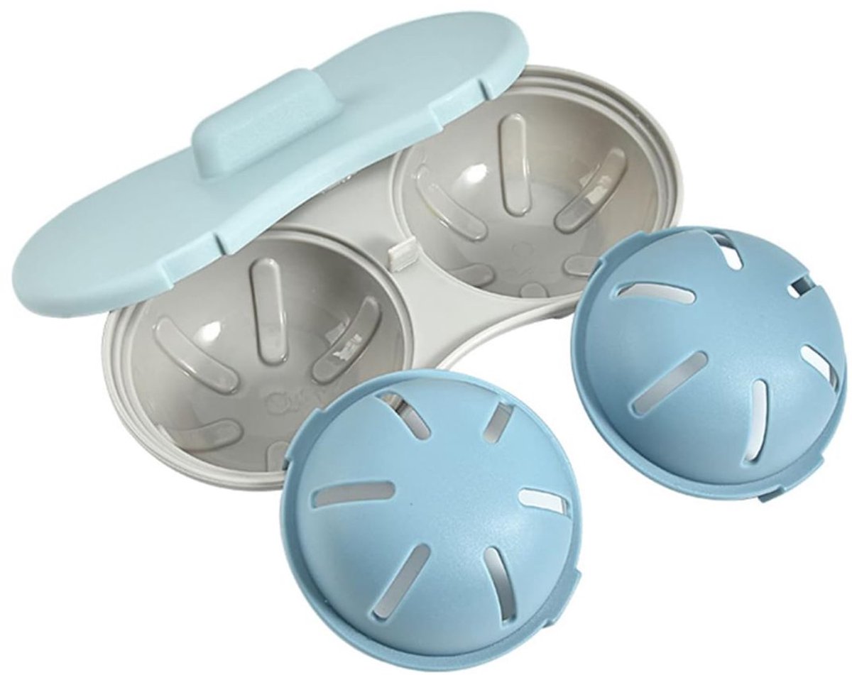 GTB® Eierkoker magnetron - Eierkoker - Eierkoker electrisch - Blauw - 23cm x 13cm x 8cm