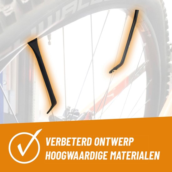 3x Continental Race fietsbinnenband 28 inch 20/25-622/630 SV 42 mm + bandenlichters — afbeelding 3