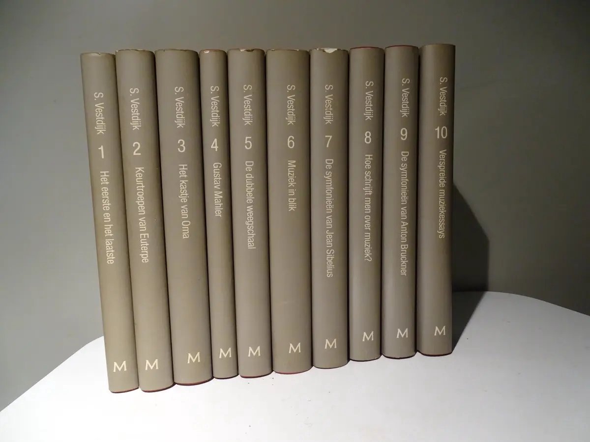 Omslag van Verzamelde muziekessays - 10 delen