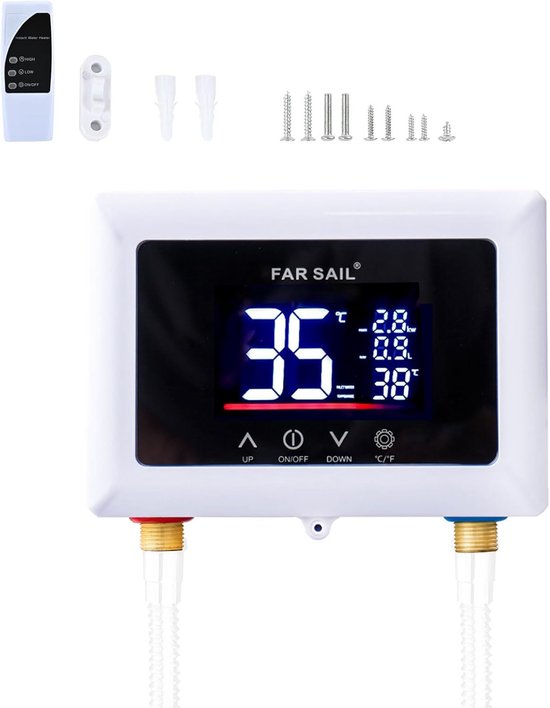 Elektrische boiler, doorstroomboiler, 5500W Mini