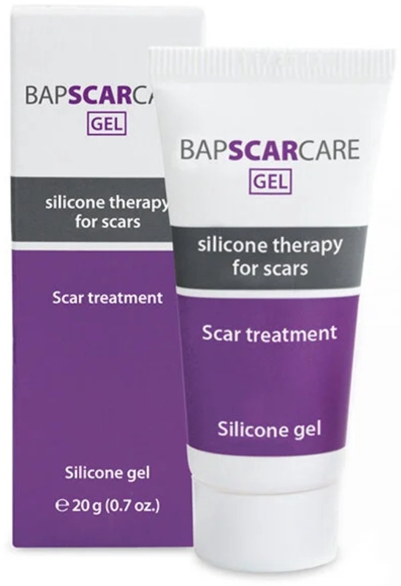 BAPSCARCARE siliconengel littekencrème tube 20 gram