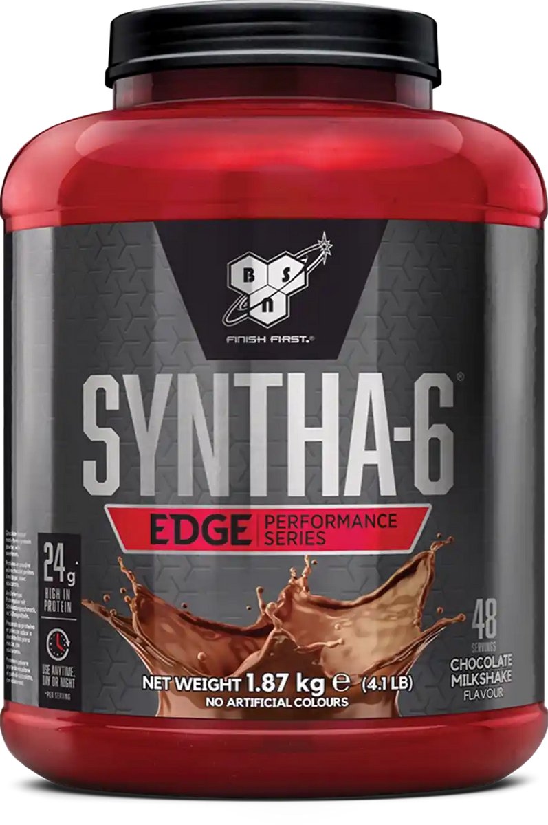 BSN Syntha-6 Edge Proteine Poeder - Eiwitshake Chocolade - Whey Protein - 1800 gram (48 shakes)