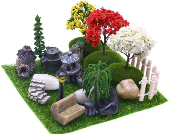 Allecto Plus - Kit De 26 Pièces De Décorations Miniatures à DIY Pour Garden Feerique Avec Accessoires De Vetements Pour Bebe Allecto Plus - Kit De 26 Pièces De Décorations Miniatures à DIY Pour Garden Feerique Avec Accessoires De Vetements Pour Bebe