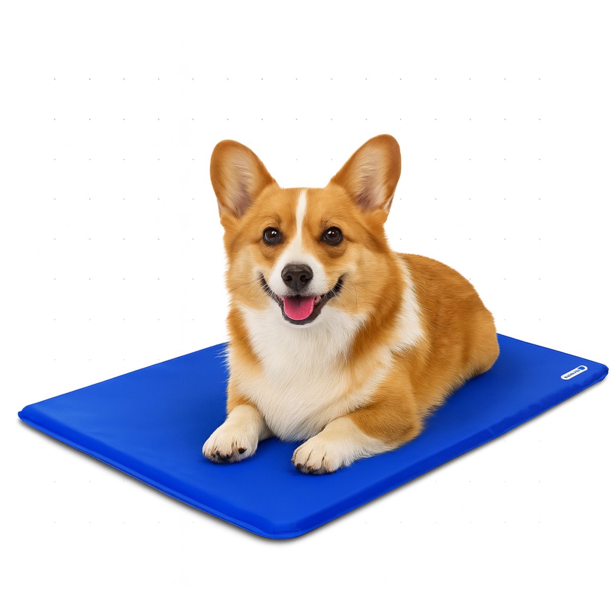 Bol.com Nobleza koelmat voor huisdieren - Honden koelmat - Koelmat kat - 50x65 cm - Blauw aanbieding