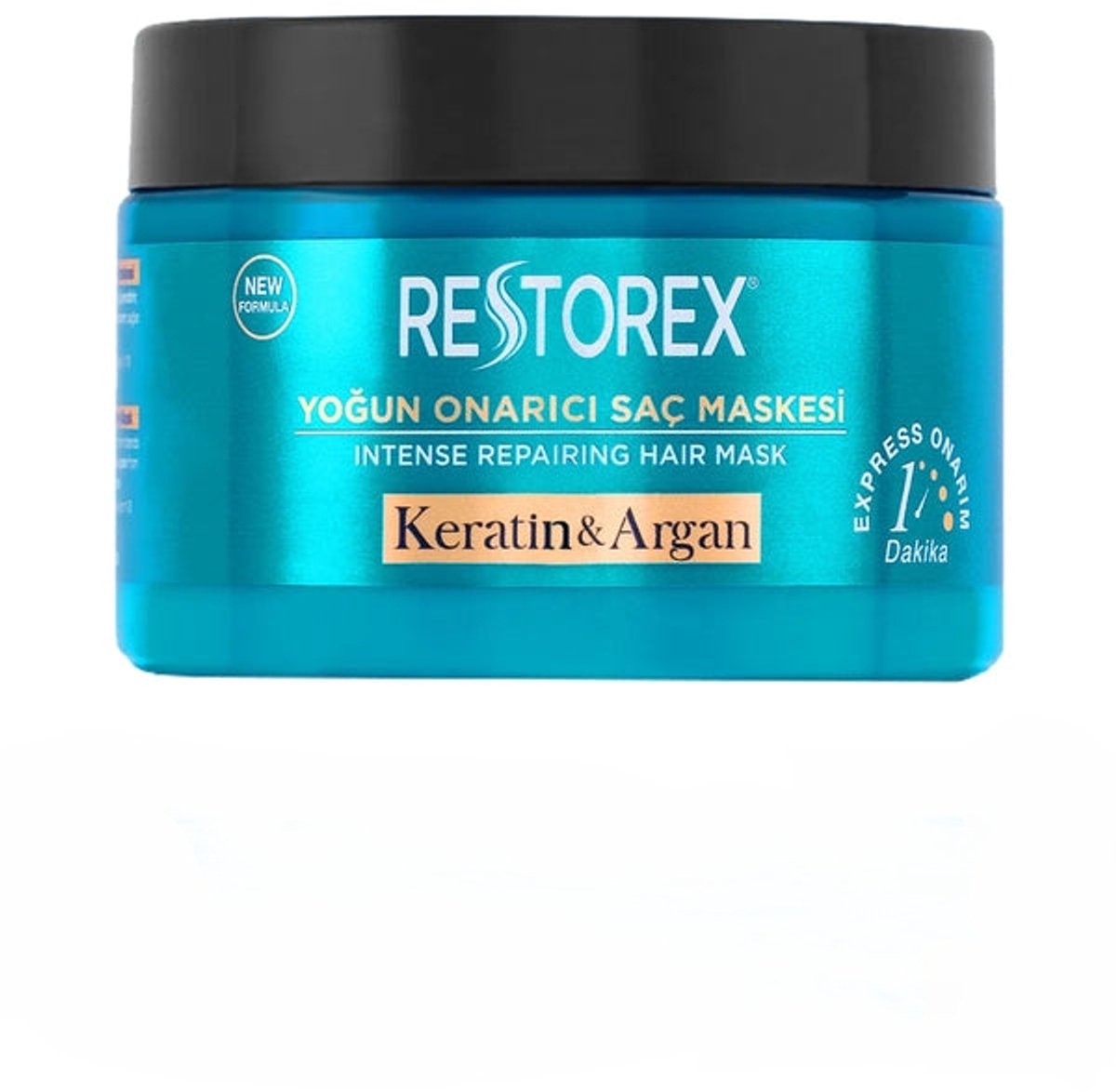 Restorex Keratine & Argan Haarmasker 300ml - Intensief Herstellend Haarmasker - Keratine & Argan - Versleten en beschadigd Haar Botox-Effect