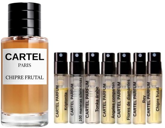 Chipre Frutal 50 ML EDP Cartel Paris & 7x Cartel Paris EDP 2ML