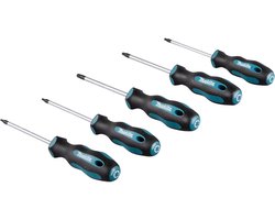 Makita 5-delig T10 Schroevendraaierset / T15 / T20 / T25 / T30 - E-10534