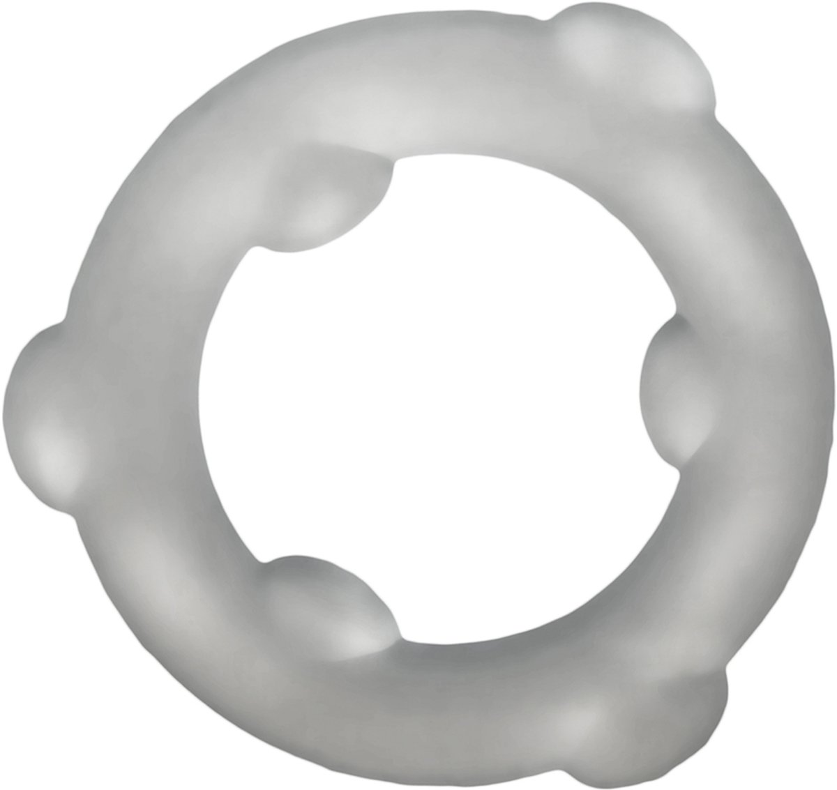 Oxballs - Spinner - Siliconen Cockring - Transparant