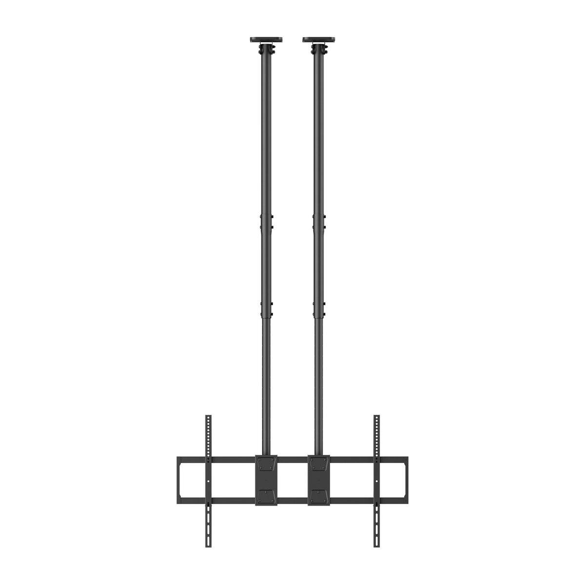 Plafondbeugel Heavy Duty XL – Universele TV Beugel voor 60-120 inch – Draagvermogen 120kg – VESA 200×200 t/m 1000×600 mm – Dubbele Buis