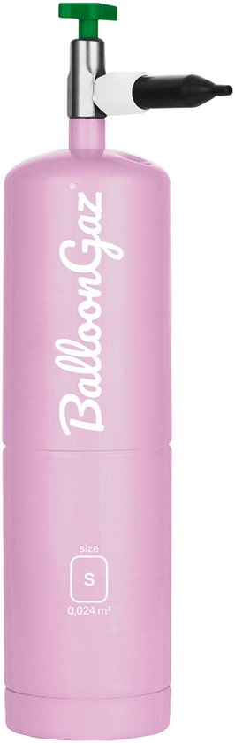 Balloongaz Folat - heliumtank - helium voor ballonnen - 1 folieballon 45cm