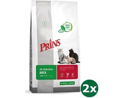 Prins kattenvoeding mix kattenvoer 2x 10 kg