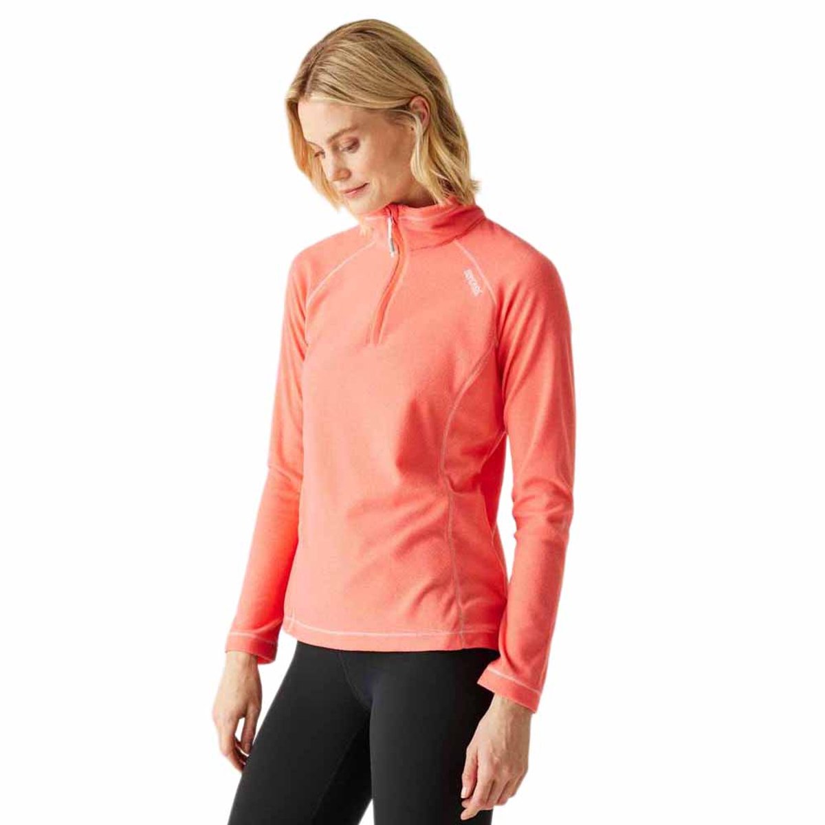 Regatta Montes Fleece Met Halve Rits Vrouw Roze
