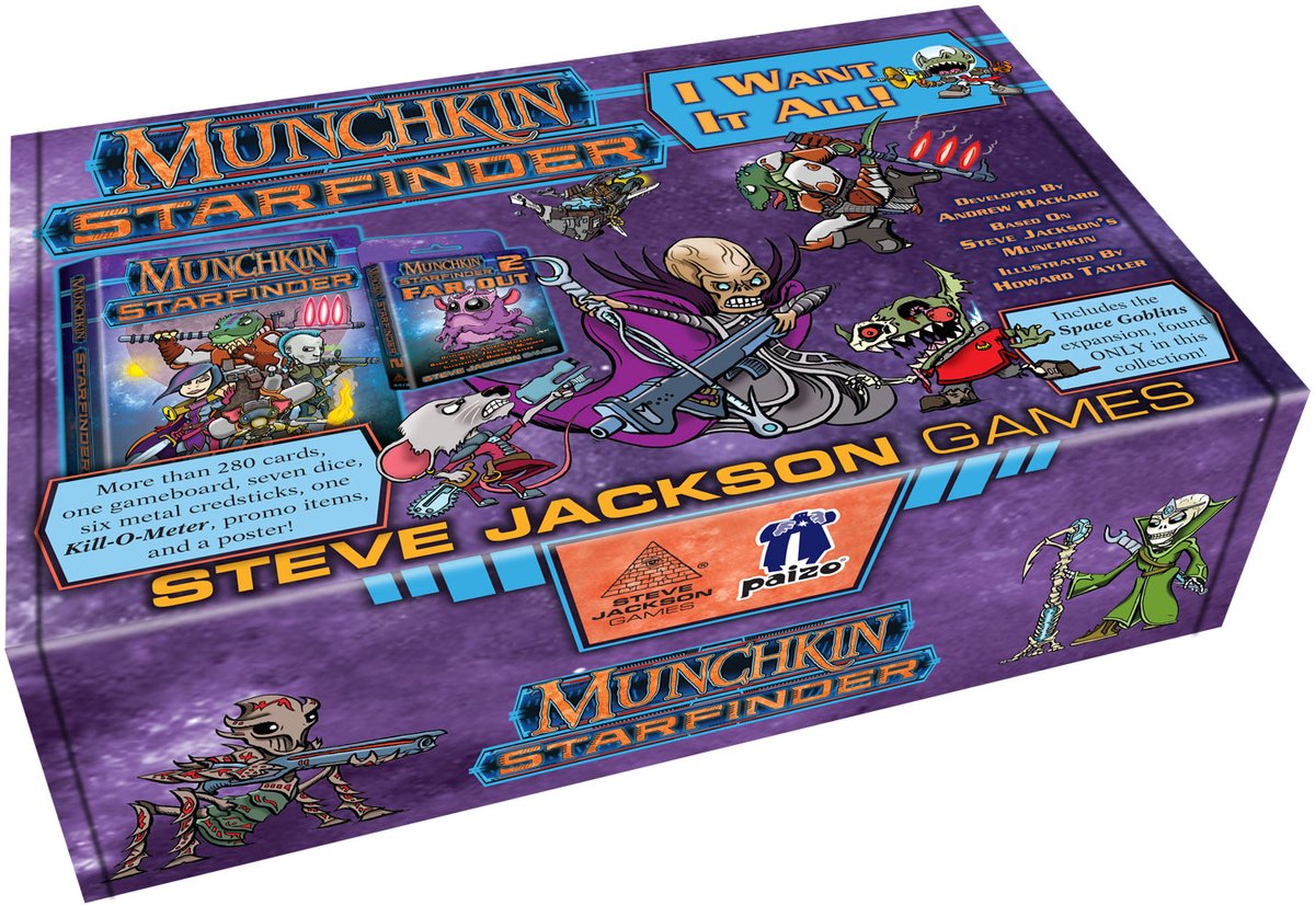 Munchkin Starfinder: I Want It All - Engelstalig - Bordspel - Steve Jackson Games