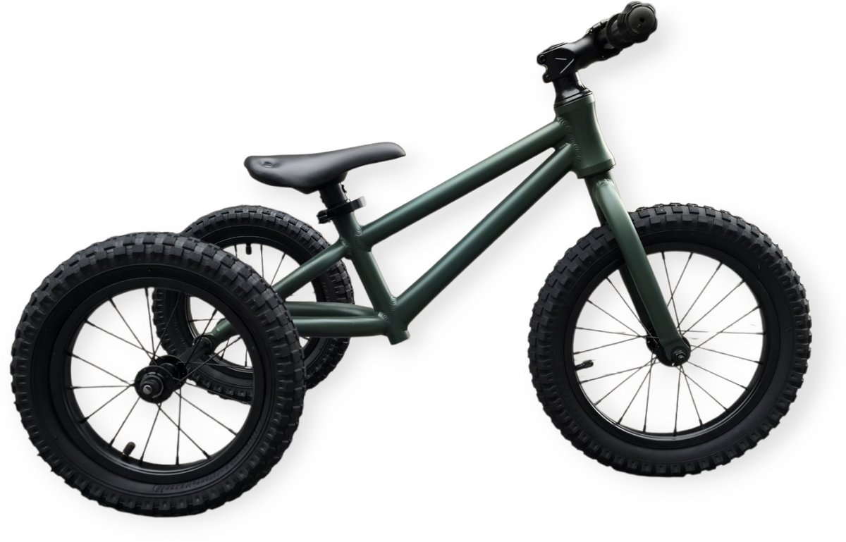 Jobber Trikebike Loopfiets 3 wielen - Dikke banden - 3in1 loopfietsen — afbeelding 9