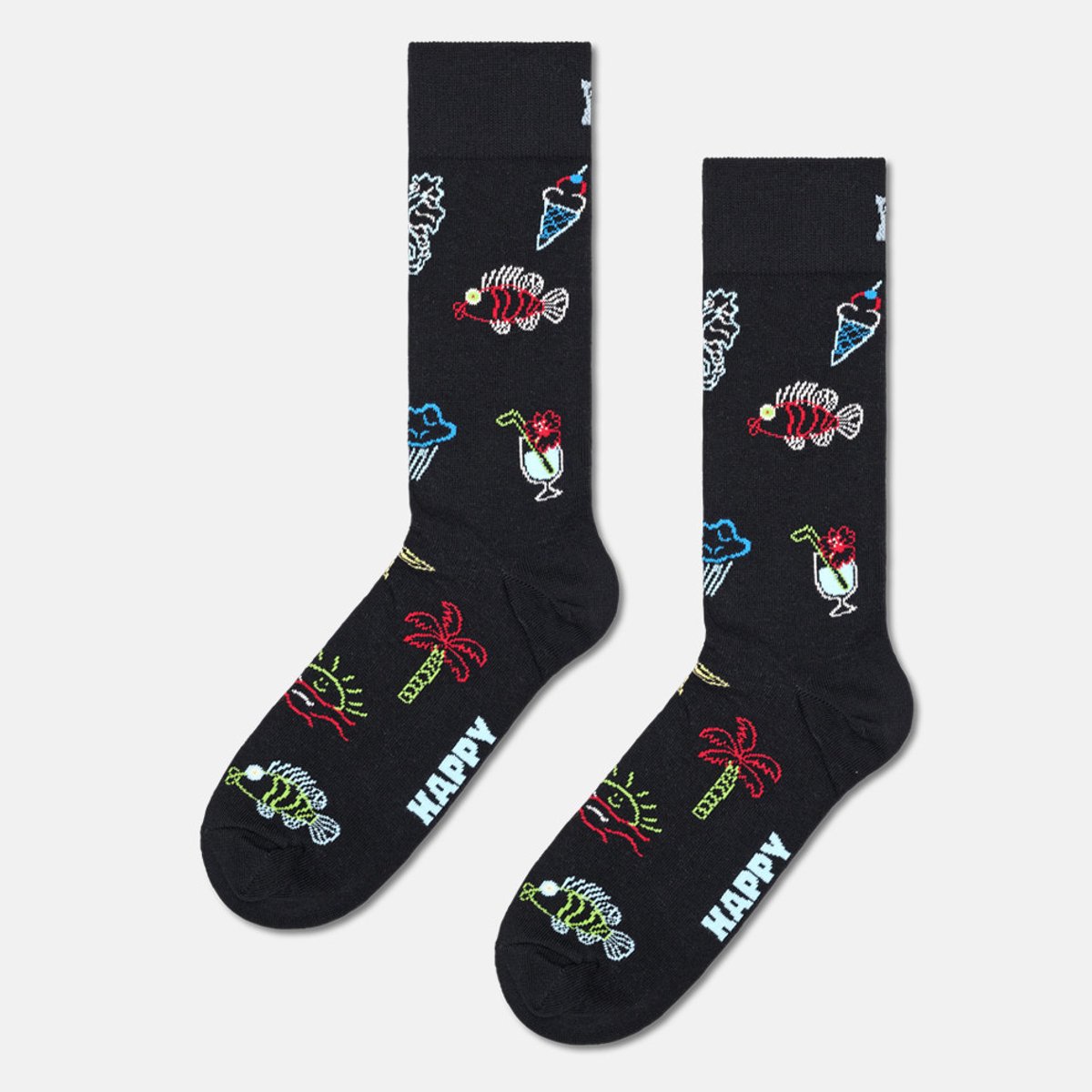 Happy Socks - Summer Lo-Fi Sock - Unisex - Sokken