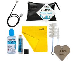 Champion 6-delige trompet onderhoudsset met Specter sleutelhanger