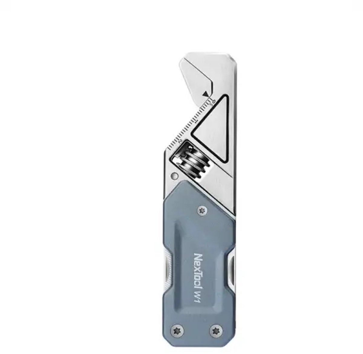 NexTool Wrench W1 – Multitool 6-in-1 – Compact & Handzaam – Blauw RVS