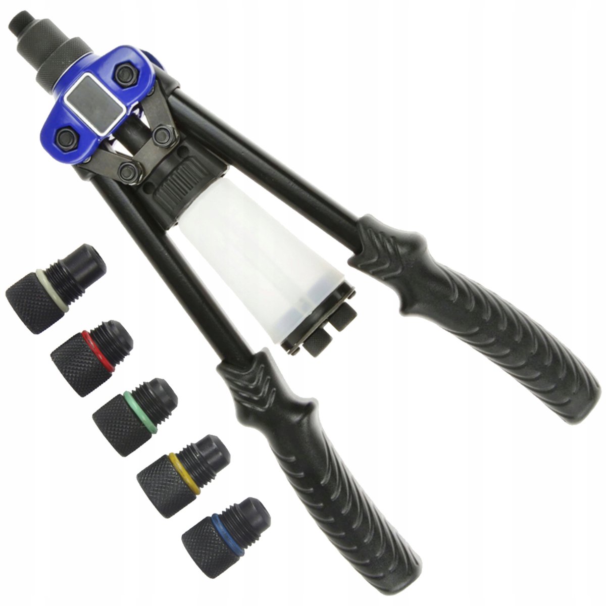 Handmatige klinknageltang met 5 punten (2,4-6,4 mm)