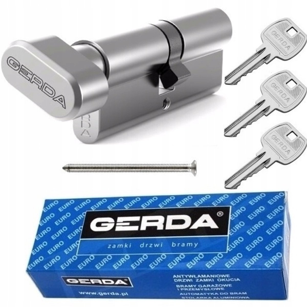 Gerda Cilinder 35/50 met Knop 85mm - Deurslot Beveiliging