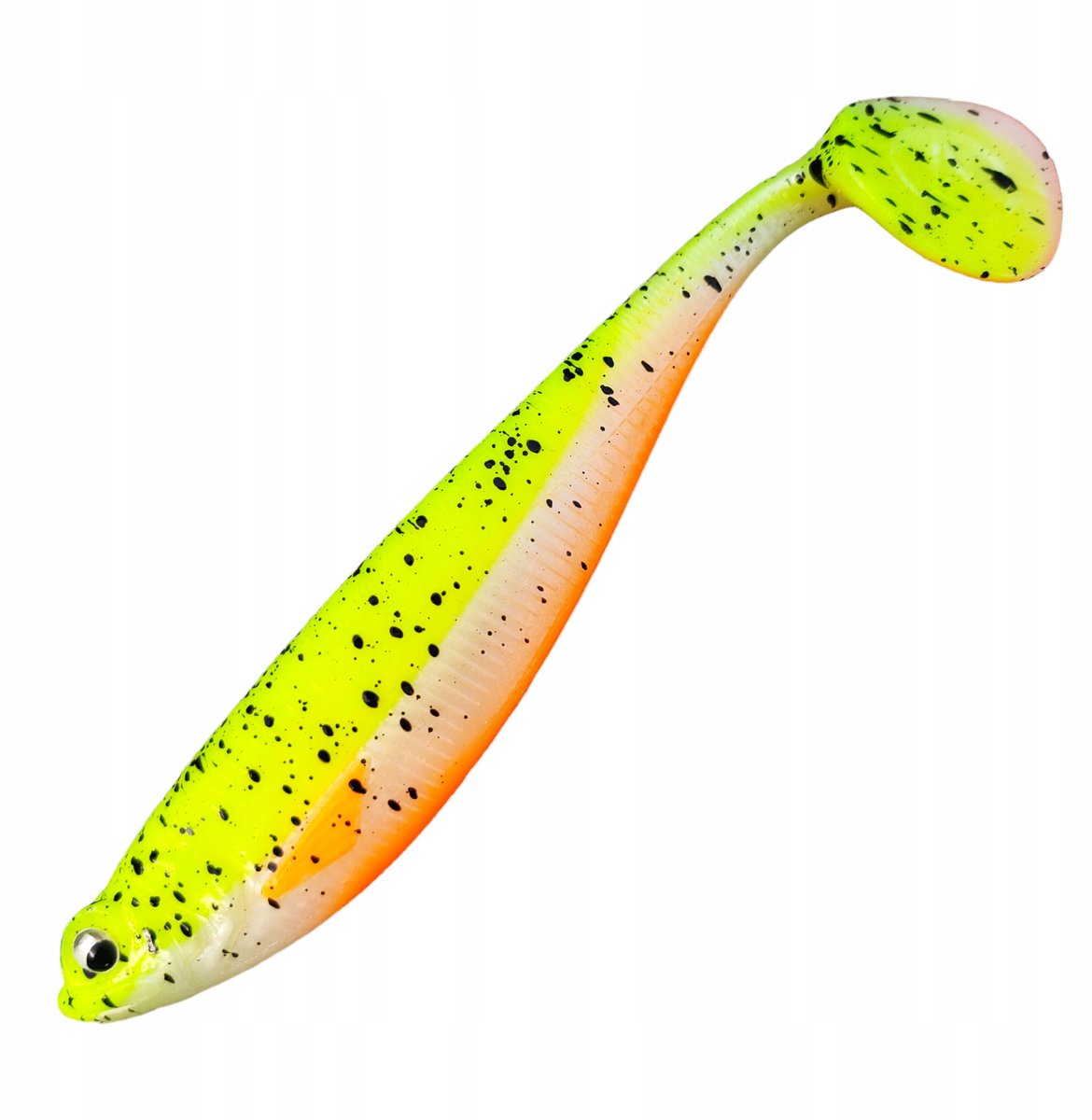 DAM Effzett Shadster 7cm Rubber - Lemon Shiner UV voor Roofvis