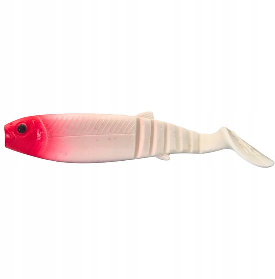 Savage Gear Cannibal 12,5cm 20g Red Head - Zachte Kunstaas Vissen van Merkloos — afbeelding 4