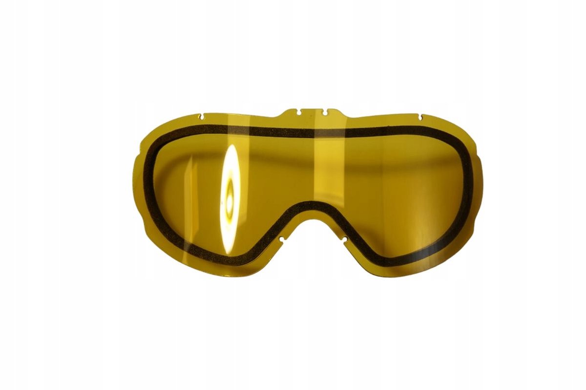 POLYWEL Dubbel Vizier Geel voor Scott Voltage Goggles