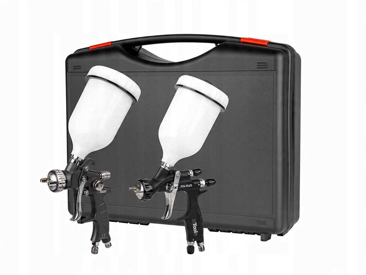 NTools FX3 & FX4 Spuitpistool Set 1.3mm - Lakken & Grondverf