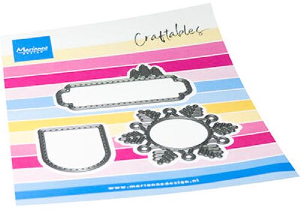Marianne Design Craftable, Winter labels