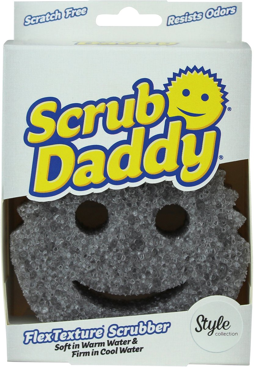 Scrub Daddy Schoonmaakspons – Grijs – 1 stuk