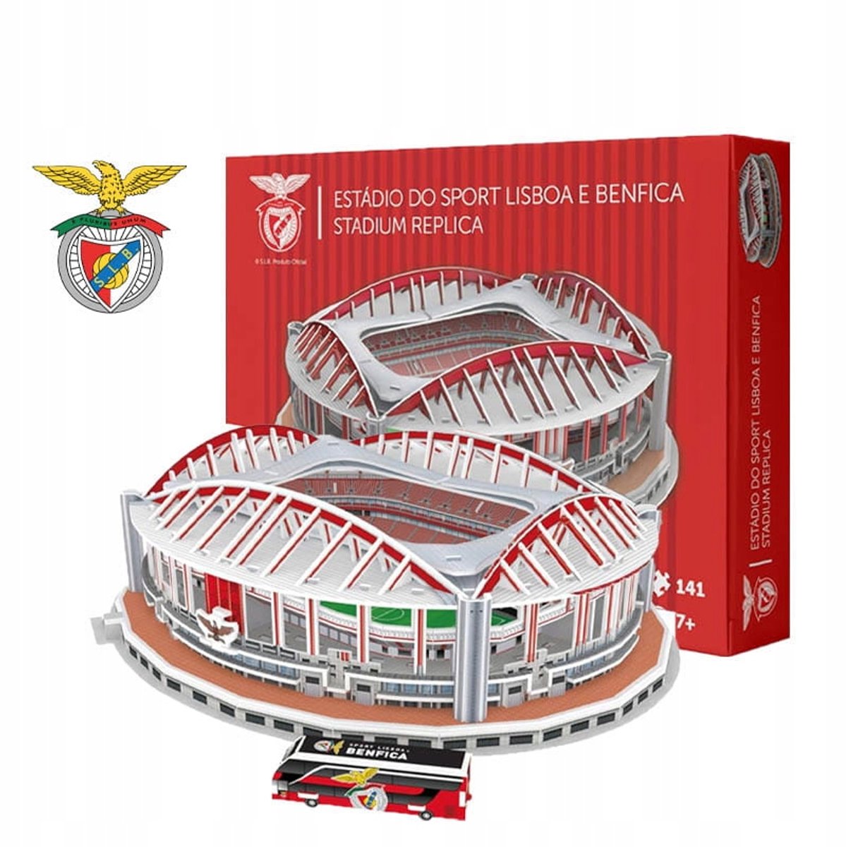 Benfica SL Benfica FC Estadio da Luz 3D Puzzel - 141 Elementen
