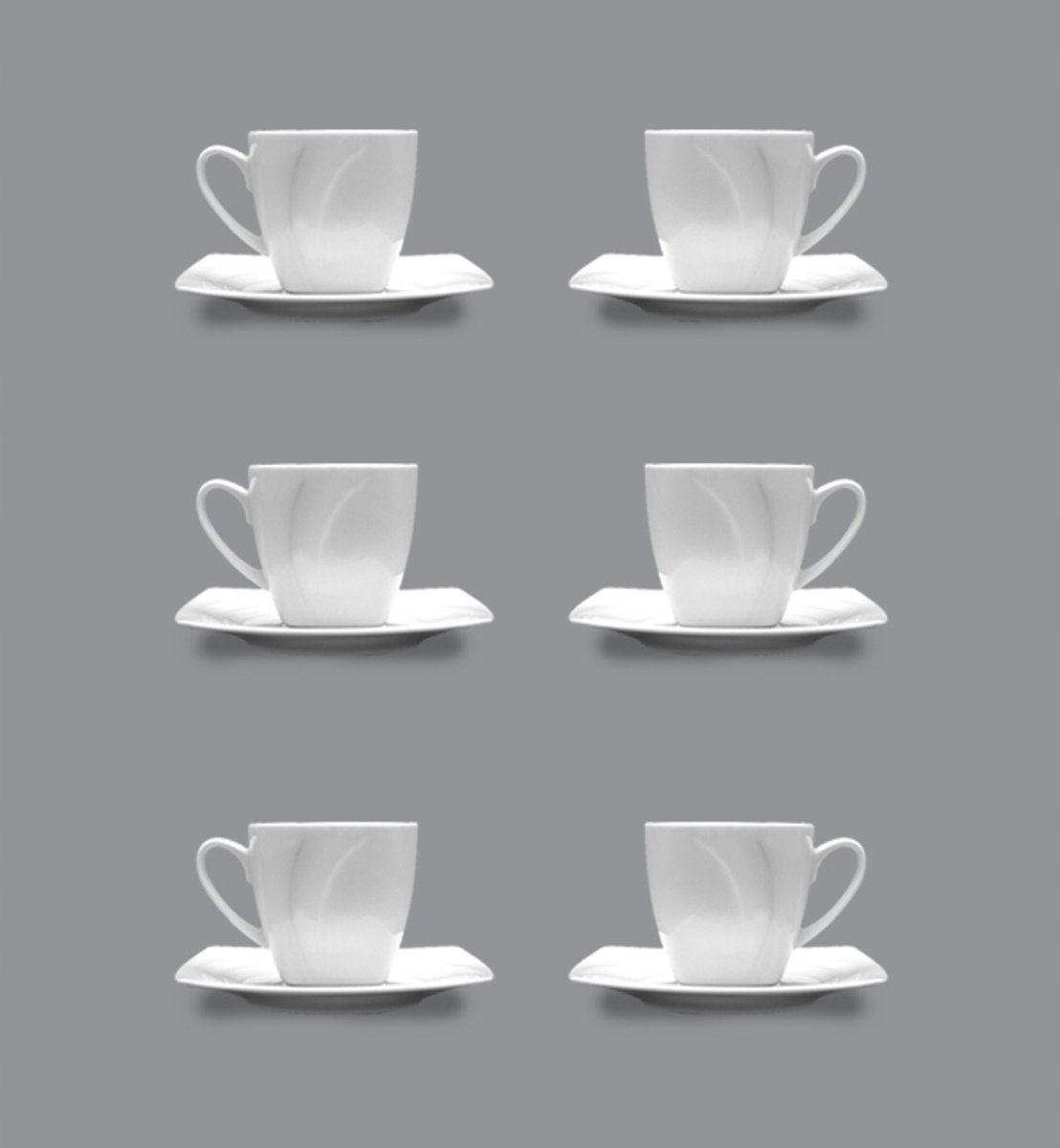 Lubiana Celebration Espressodrank 90ml met Schotels (6 stuks)