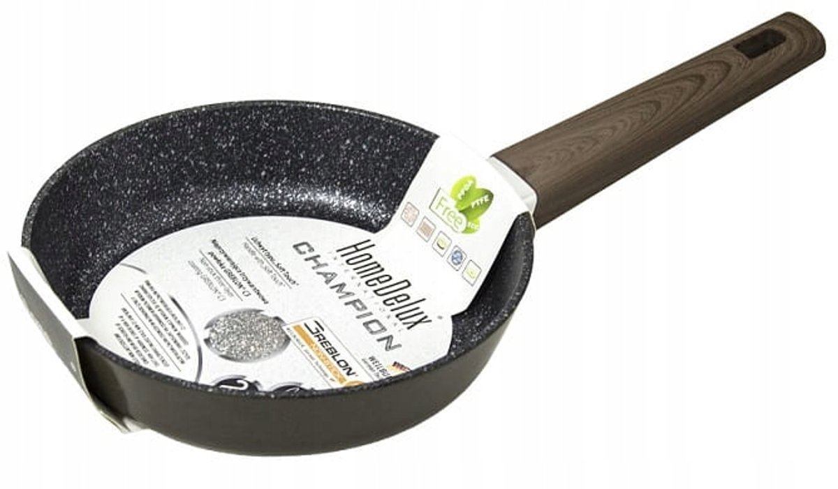 Champion Koekenpan 30 cm met Greblon C3 Anti-aanbaklaag