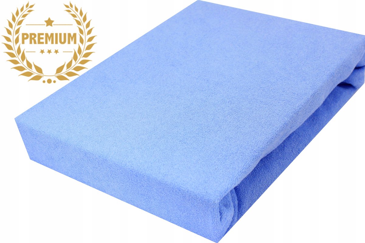 Fijne Frotte Hoeslaken met Elastiek 90x160 cm, Extra Dik