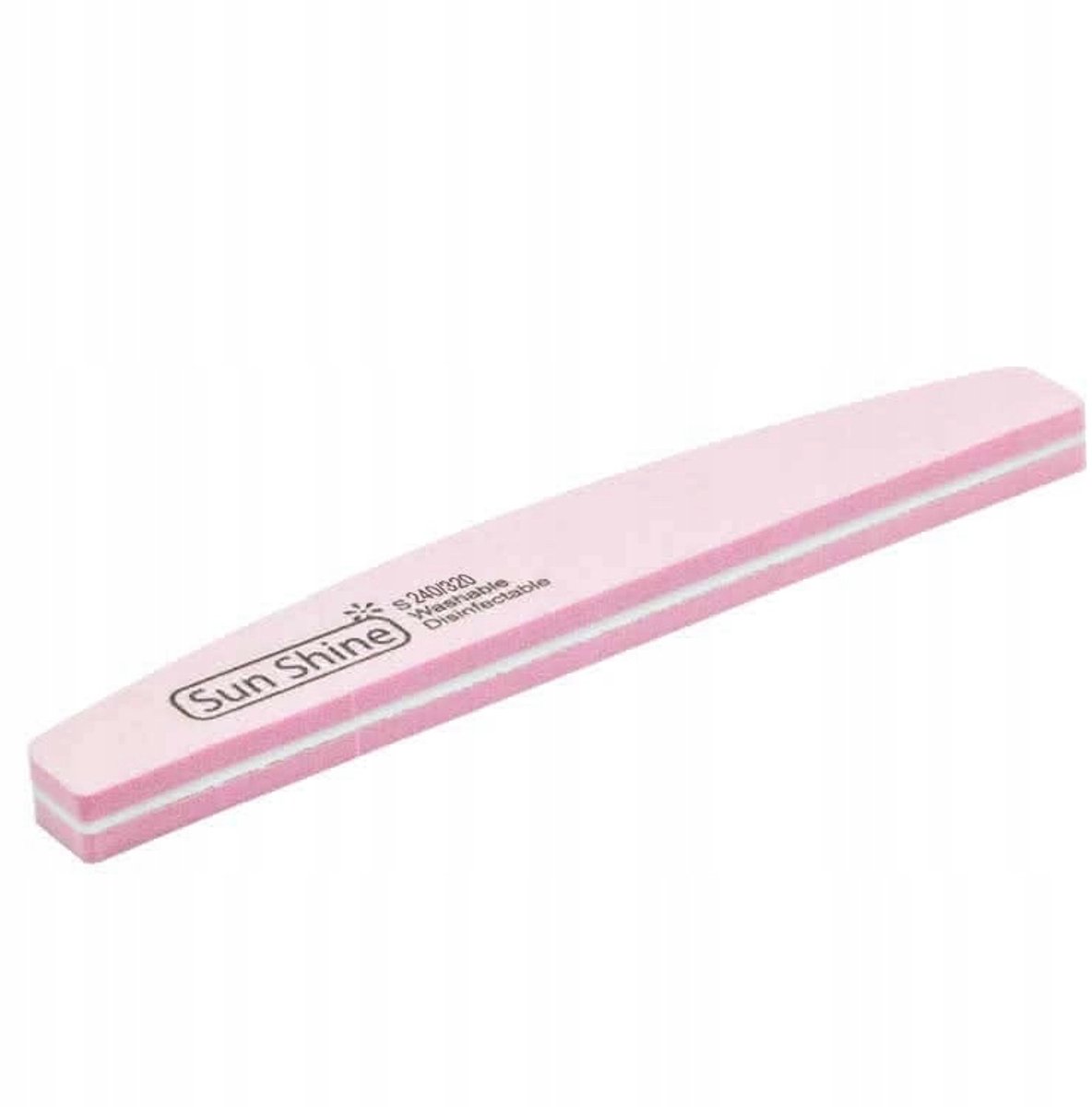 SunShine Nagelvijl Bootvorm 240/320 - Roze