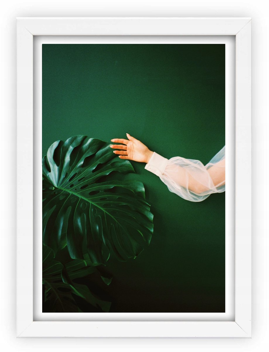 Houten Fotolijst Wit 15x21 cm - Strak Design