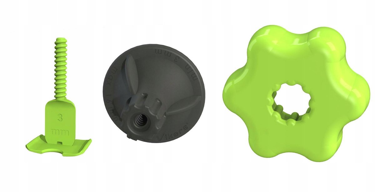 Stalco Waterpassysteem Kit 4 - 1,5 mm voeg - 150/150 stuks