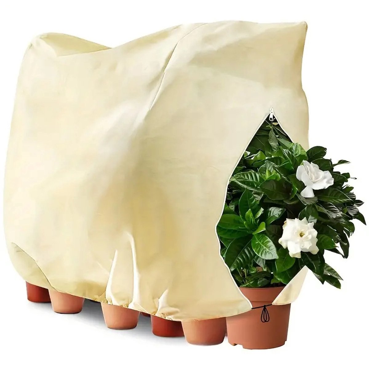 Ynkkvre -1pcs-200 x 240 cm Winterplantenzak – Bescherming tegen Koude en Schimmel voor Uw Planten