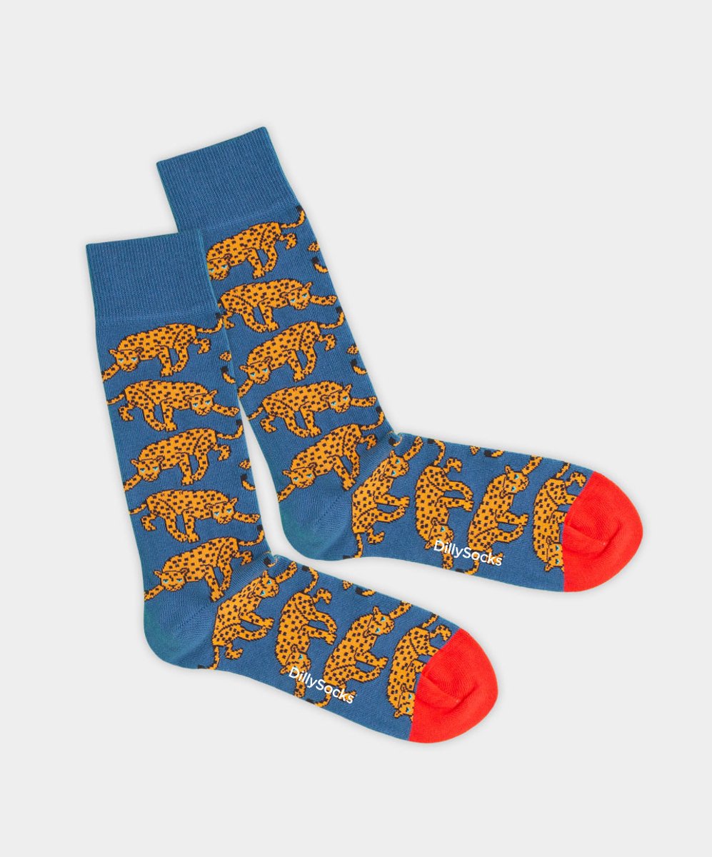 DillySocks Water Jaguar Sock - Maat 36-40