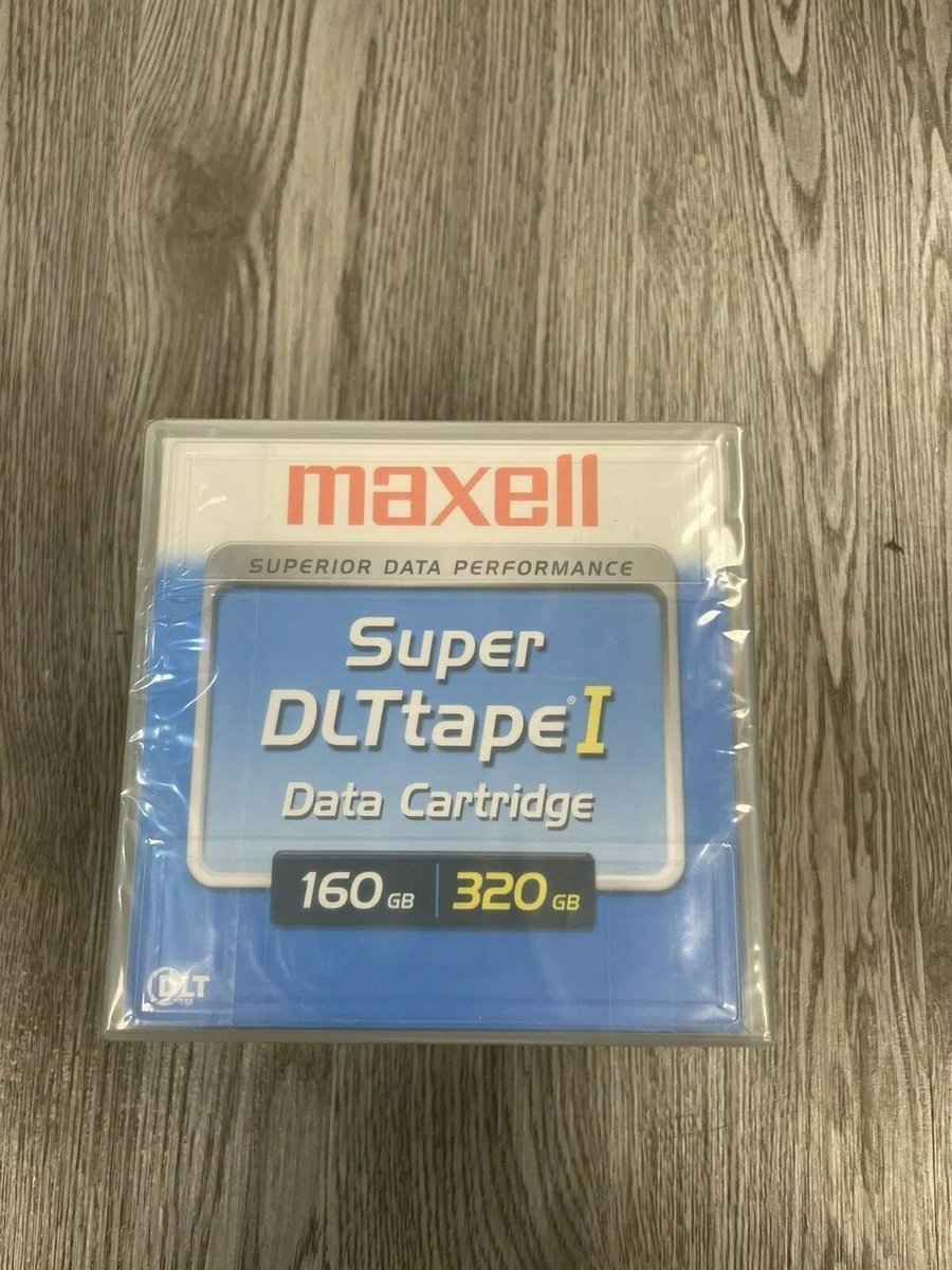 MAXELL Super DLTtape I Data Cartridge 160GB 320GB DLTMA9S