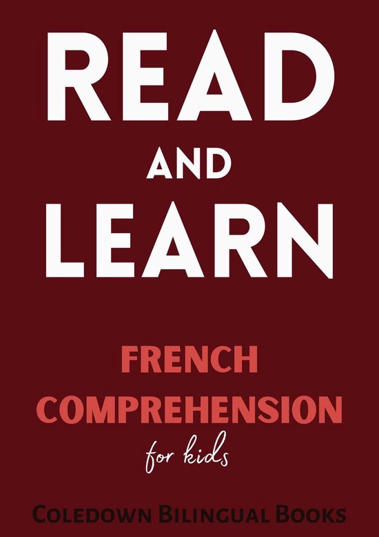 Read and Learn: French Comprehension for Kids - cover