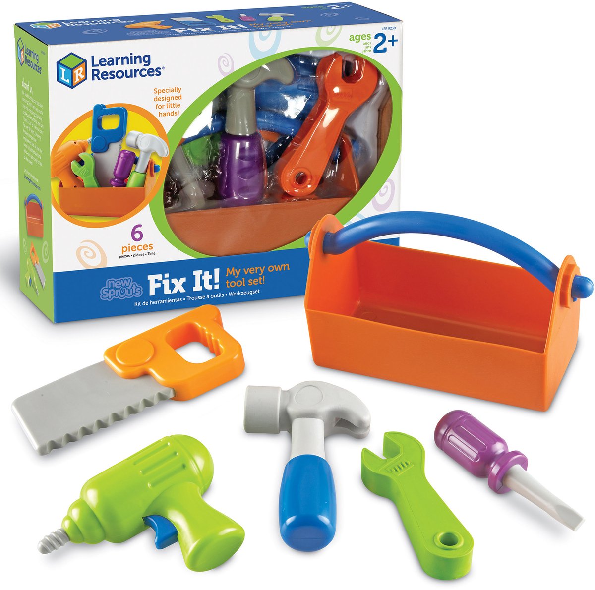 Learning Resources gereedschapskist inclusief gereedschap - 2+